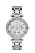Mascionni M.1.1194.01 Taşlı Tasarım Metalik Renk Kadın Kol Saati - 1