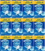 Orkid Hijyenik Ped Ultra Extra Koruma Gece&Gündüz 216 Adet Süper Ekonomik Pk (12PK*18) - 1