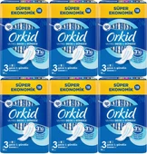 Orkid Hijyenik Ped Ultra Extra Koruma Gece&Gündüz 108 Adet Süper Ekonomik Pk (6PK*18) - 1