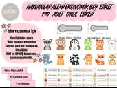 DeepCraft Ekonomik Boy 190 Adet Okul Etiketi Premium Kişiye Özel Etiket - 2