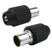 Ayt 60 Ohm İthal Dişi Fiş Karasal Anten Soketi Tüplü Tv Anten Girişi Soketi 100 Adet - 1