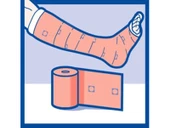 Jobst Compri2 18-25cm / 30-40mmHh Gelişmiş İki Katmanlı Kompresyon Bandajı Sistemi thumbnail 5