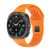 Galaxy Watch Ultra 47mm  KRD-119 Delikli Tasarım Silikon Kordon thumbnail 1