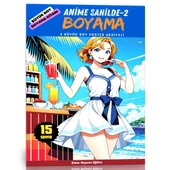 Anime Sahilde Boyama Kitabı-2 (Büyük BOY) - 1