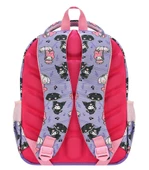 ilkokul Kuromi karakterli Kız Çocuk 2 Li Ortopedik Okul Çantası Seti (OKUL ÇANTASI + BESLENME) mor - 7