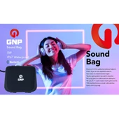 GNP Sound Bag Bluetooth Hoparlör Siyah - 2