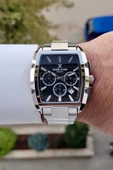 Daniel Klein DKISTE1292 Kadranı Siyah Kordonu Gümüş Renk İç Göstergeleri Aktif Hediye Paketli Erkek Kol Saati thumbnail 2
