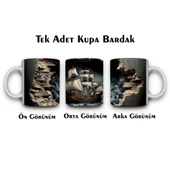 Kupa,3 boyutlu kupa ,baskılı kupa,gemi baskılı kupa - 7
