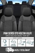 SMRAUTOACCESSORY  PAM Serisi Oto Koltuk Kılıfı thumbnail 7