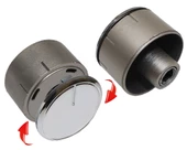 Arçelik OCD614EM1WS,OCD614EM1XS,OCD614D1WG ile Uyumlu Fırın Düğme Takımı Uzun Adaptör 4 Adet - 2