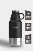 Stevig 4 Multi-Cup Çelik Termos 900 Ml Black ST-211 - 3