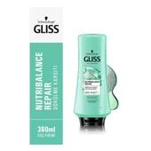 Gliss Nutribalance Saç Bakım Kremi 360 ml - 1
