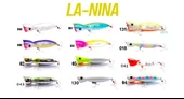 FUJIN La-Nina Maket Balık Su Üstü Popper - 4