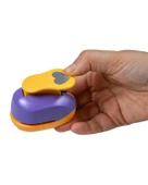 Kamei Şekilli Delgeç Kalp 2.5 cm KM8810 - 3