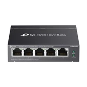TP-LINK DS105GP 5 PORT GIGABIT + 4 PORT POE+ 65W YÖNETİLEMEZ RACKMOUNT SWITCH - 1