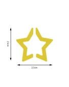 Kamei Şekilli Delgeç Yıldız Kanatlı 2.5 cm KM8810 - 6