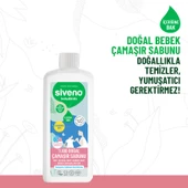 Siveno %100 Doğal Bebek Çamaşır Sabunu Kendinden Yumuşatıcılı Bitkisel Deterjan Konsantre Vegan 1000 ml - 5