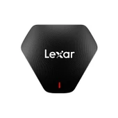 LEXAR PROFESSIONAL MULTI-CARD 3IN1 USB 3.1 READER KART OKUYUCU SD/MICROSD/CF - 1