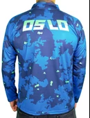 Oslo Performans Balıkçı T-Shirt Blue Camo - 3