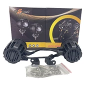 Space Offroad sis lambası 6.4 x 8.1 x 5.9 cm sarı-beyaz 12-60v set/  LASS367 thumbnail 2