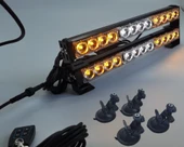 21 fonksiyonlu çakar lamba sarı beyaz 2'li set vantuzlu kumandalı 12-36V 72W / LAPA211 thumbnail 2