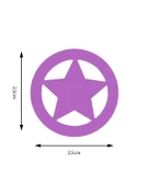 Kamei Şekilli Delgeç Yıldızlı Daire 2.5 cm KM8810 - 6