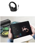Midex DDX-75 Şarjlı Dijital Davul 9 Ped 2 Ayak Pedalı Bluetooth (Kulaklık Çubuklar Adaptör Full Set) - 3