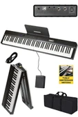 Midex PLX-120BK Yüksek Kaliteli Katlanır Taşınabilir Dijital Piyano thumbnail 2
