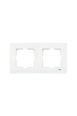 VİKO Viko Karre Beyaz (2 ADET TOPRAKLI PRİZ VE 1 ADET IKİLİ ÇERÇEVE) thumbnail 2