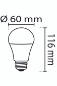 VİP AYDINLATMA Led Rgb Ampul KUMANDALI 9W - 3