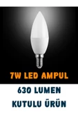 Noas Led Noas 7w Buji Led Ampül Beyaz Işık - 2