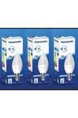 PANASONIC 3 Adet 5w Panasonic Ince Duy Avize Için Tasarruflu Led Ampul - 1