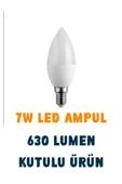 Noas Led Noas 7w Buji Led Ampül Beyaz Işık - 1