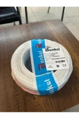 BENKEL Cca 2x0.75 Kordon Elektrik Kablosu 100mt Kablo (-2x0.75-kordon) Cca thumbnail 1
