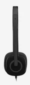 LOGITECH H151 STEREO SİYAH KULAKLIK 981-000589 - 3