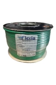 FLEXİA 100 Metre Yeşil RG6 - U6 TV KABLOSU - 1