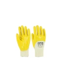 Starline E-204 Sarı Nitril Kaplı İş Eldiveni 5 Çift - 1
