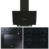 Hoover Siyah Ankastre Set (Hdg6c2gbtk-Hot 3051 Bı/E-Hvw6mbb) - 2