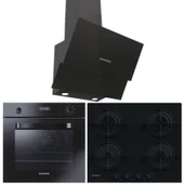 Hoover Siyah Ankastre Set (Hdg6c2gbtk-Hot 3051 Bı/E-Hvw6mbb) - 1