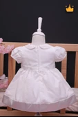 Babydola Kız Bebek Bayramlık Çiçek Detaylı Elbise 15190 thumbnail 7