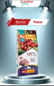 Carni Life Düşük Tahıllı Kuzu Etli Boğurtlenli Orta Büyük Irk Köpek Maması 12 + 3 KG - 1