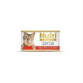 Nutri Feline Tahılsız Sığır Etli Ve Zeytinli Yetişkin Kedi Konservesi 85gr - 1