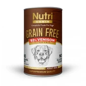 Nutri Geyikli Tahılsız Köpek Konserve Mama400 Gr. - 1