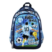 Muggle 2 Bölmeli Best Game Okul Sırt Çantası MU-9112 thumbnail 1