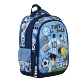 Muggle 2 Bölmeli Best Game Okul Sırt Çantası MU-9112 thumbnail 3