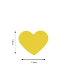 Kamei Şekilli Delgeç Kalp 1.3 cm KM8805 thumbnail 6