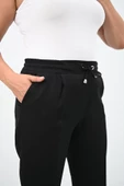 Kadın Büyük Beden Yüksek Bel Dökümlü Pantolon 6201-25 - 6