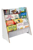 Montessori Çocuk Kitaplığı Beyaz Renk - 2