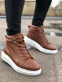 Toronto Bağcıklı Cilt Erkek Spor Bot BT Taba - 1