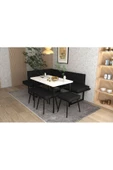 Wood House PAMİR KÖŞE TAKIMI SİYAH-BEYAZ  (MUTFAK,BAHÇE,BALKON,OTURMA ODASI) - 1